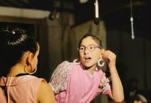 Mais de 100 crianças na arte de representar